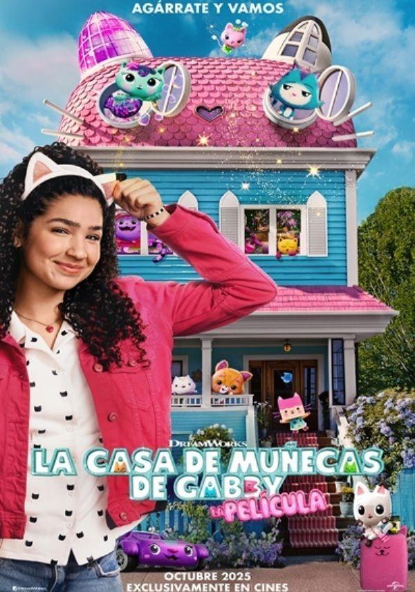 Caratula LA CASA DE MUÑECAS DE GABBY: LA PELÍCULA en SALA KIDS CLUB