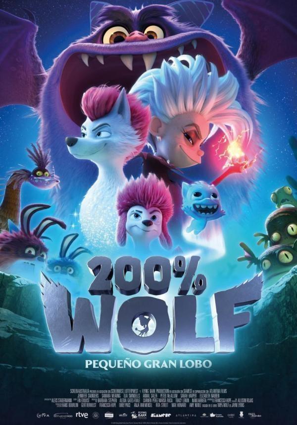 Caratula 200% WOLF: PEQUEÑO GRAN LOBO en sala KIDS CLUB