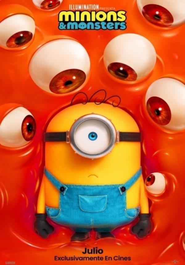 Caratula MINIONS & MONSTERS en SALA KIDS CLUB